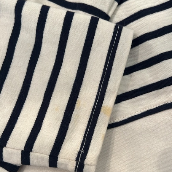 Veronica Beard size xl cream with navy stripes - Picture 4 of 4